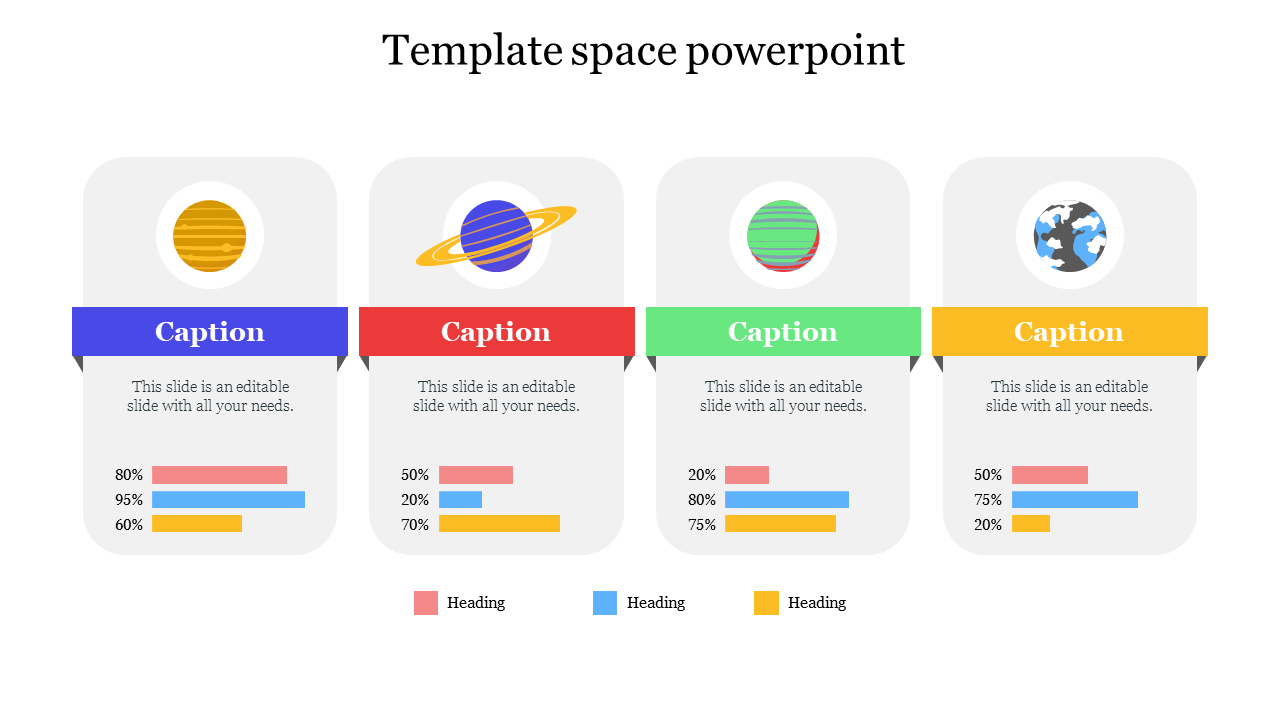 Amazing Template Space PowerPoint For Presentation